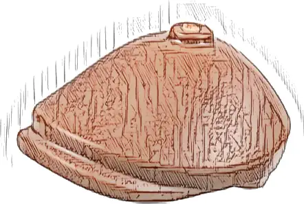 Minifigure, Headgear Hat, Flat Cap