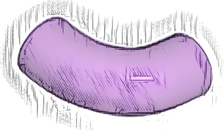 Brick, Round Tube 1 x 1 d. 90 degrees Elbow Macaroni - No Stud - Type 2 - Axle Hole