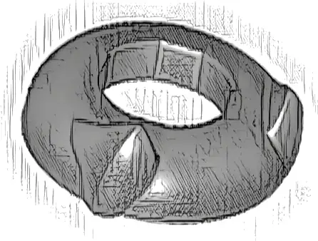 Minifigure, Headgear Head Top with Ears