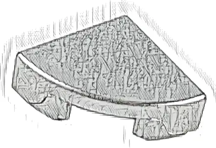 Tile, Round 1 x 1 Quarter