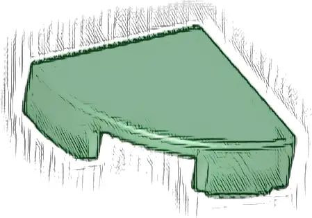 Tile, Round 1 x 1 Quarter