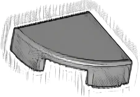 Tile, Round 1 x 1 Quarter