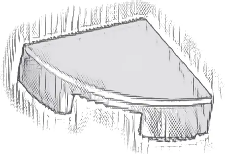 Tile, Round 1 x 1 Quarter