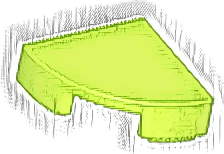 Tile, Round 1 x 1 Quarter