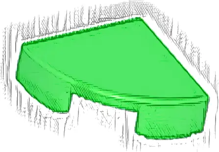 Tile, Round 1 x 1 Quarter