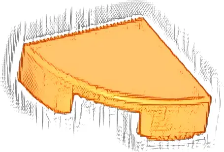 Tile, Round 1 x 1 Quarter