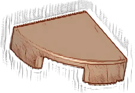 Tile, Round 1 x 1 Quarter