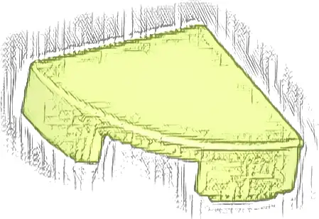 Tile, Round 1 x 1 Quarter