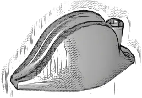 Minifigure, Headgear Hat, Pirate Bicorne