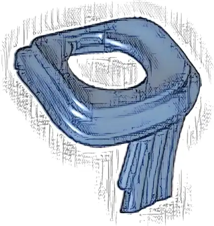 Minifigure Scarf Long Wrapped