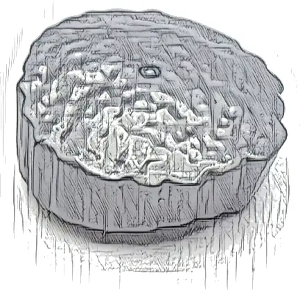 Minifigure, Hair Flat Top with Straight Even Sections