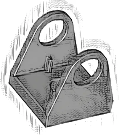 String Reel 2 x 2 Holder