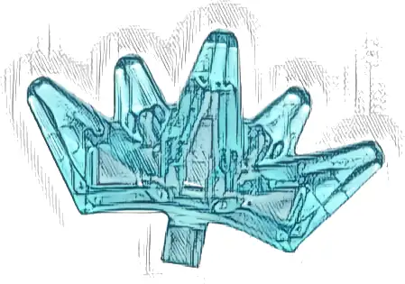 Minifigure, Crown Tiara, 5 Points