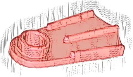 Minifigure Footgear Flipper