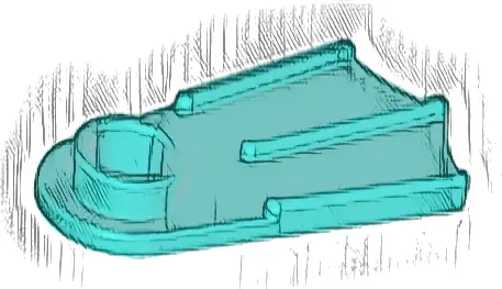 Minifigure Footgear Flipper