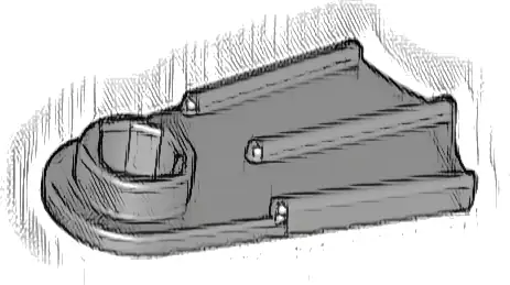 Minifigure Footgear Flipper