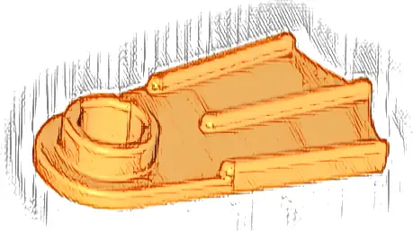 Minifigure Footgear Flipper