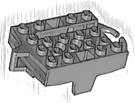 Vehicle, Base 4 x 5 Roller Coaster Car