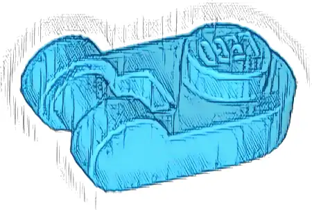 Plate, Round 1 x 1 with Bar Handle