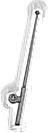 Minifigure, Utensil Fishing Rod / Pole, 12L