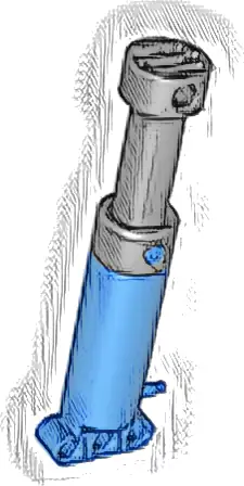 Pneumatic Pump Large (11L) with 1 x 3 Liftarm