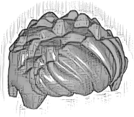 Mini Doll, Hair Short Spiked, Swept Up in Front