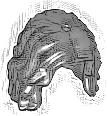 Mini Doll, Hair Female Mid-Length, Wavy, Parted in Center