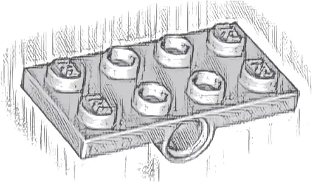 Plate, Modified 2 x 4 with Pin Holes