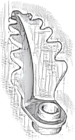 Plant Plate, Round 1 x 1 with Curved, Upright Leaf