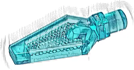 Minifigure, Weapon Spear Tip