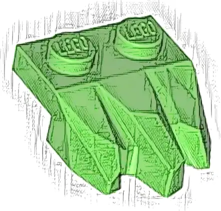 Plate, Modified 1 x 2 with 3 Claws / Rock Fingers