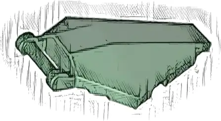 Windscreen 6 x 4 x 1 Hexagonal with Bar Handle