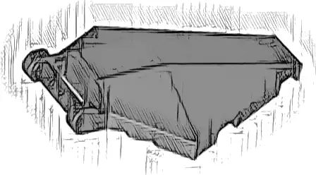 Windscreen 6 x 4 x 1 Hexagonal with Bar Handle