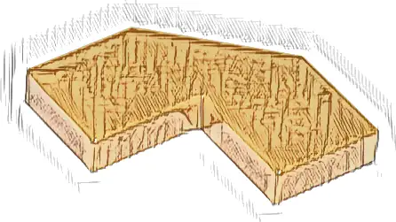 Tile, Modified Facet 2 x 2