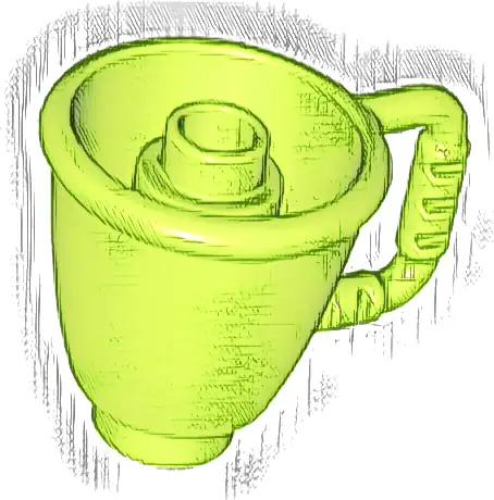 Duplo Utensil Cup with Stud Inside