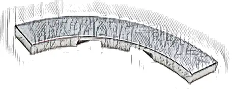 Tile, Round Corner 4 x 4 Macaroni