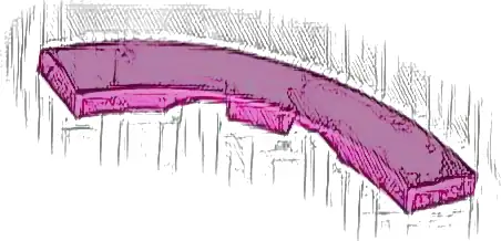 Tile, Round Corner 4 x 4 Macaroni