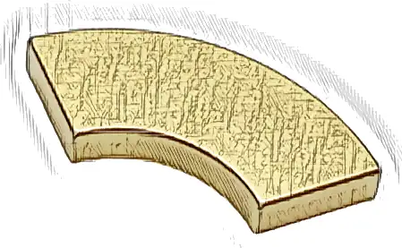 Tile, Round Corner 2 x 2 Macaroni