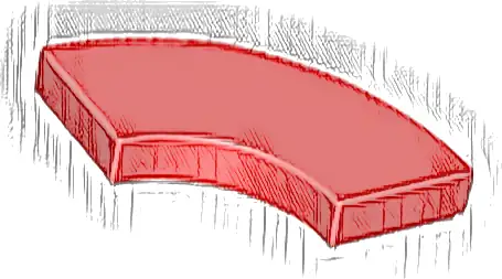 Tile, Round Corner 2 x 2 Macaroni