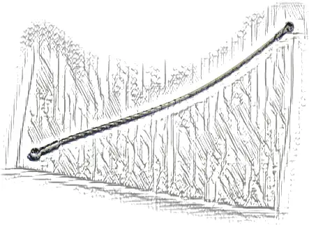 Hose, Flexible 22L with 2 Connector Ends (Zipline)