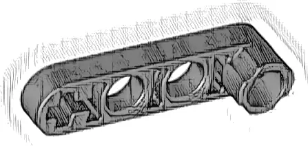 Technic, Liftarm, Modified Stud Connector Thin 1 x 4