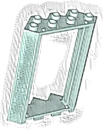 Door, Frame 4 x 4 x 6 Corner