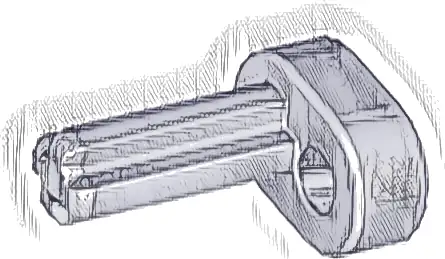 Technic Engine Crankshaft