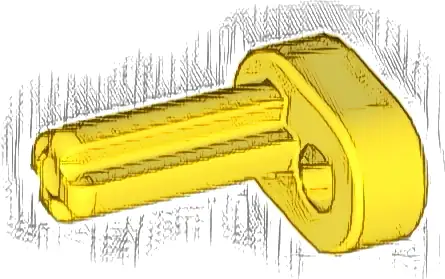 Technic Engine Crankshaft