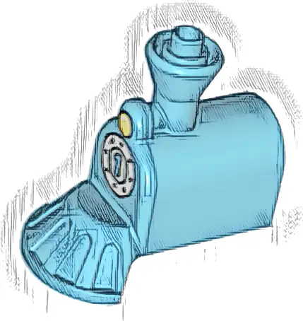 Duplo, Train Steam Engine Front with Cow Catcher with Bright Light Yellow Headlight and Number 1 Pattern