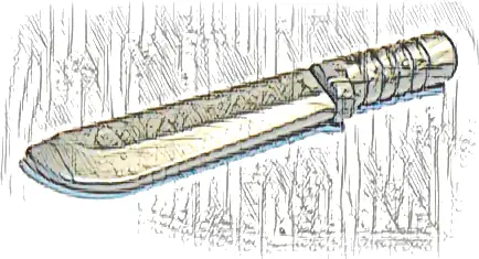 Minifigure, Weapon Machete