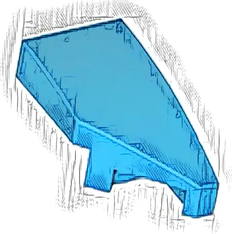 Wedge 2 x 1 x 2/3 Right