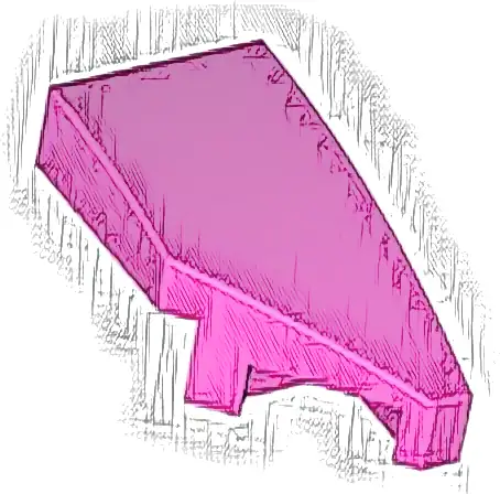 Wedge 2 x 1 x 2/3 Right