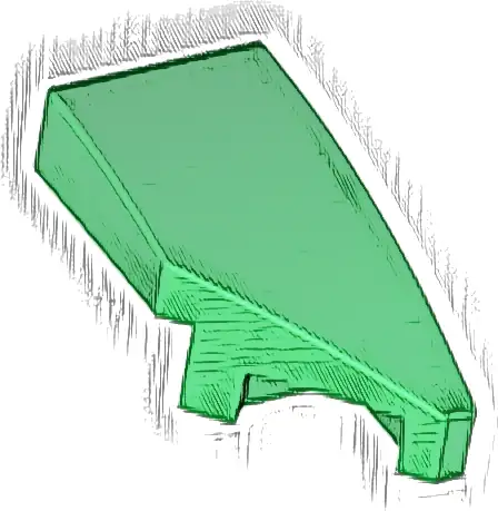 Wedge 2 x 1 x 2/3 Right