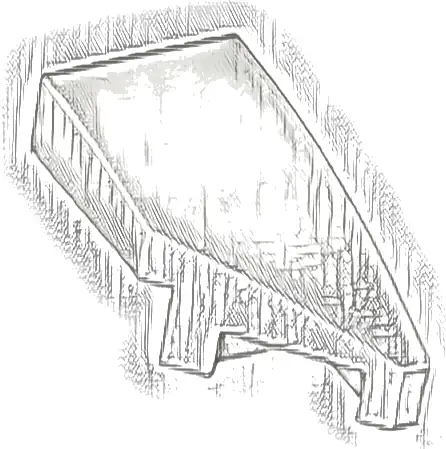 Wedge 2 x 1 x 2/3 Right